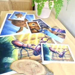 Jérémie Lambert, illustrateur,, Exposition La Fontaine des Arts à Fouras