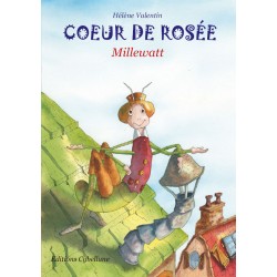 Hélène Valentin Auteure-illustratrice, Editions Cybellune, couverture perle de rosée